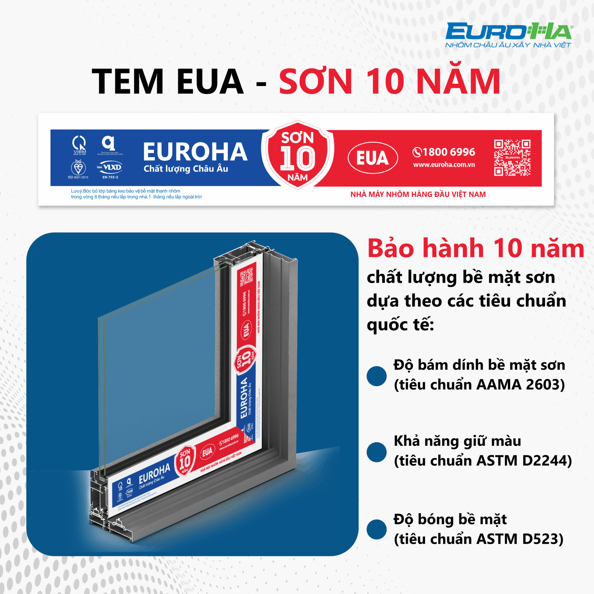 Tem EUA - Sơn 10 năm