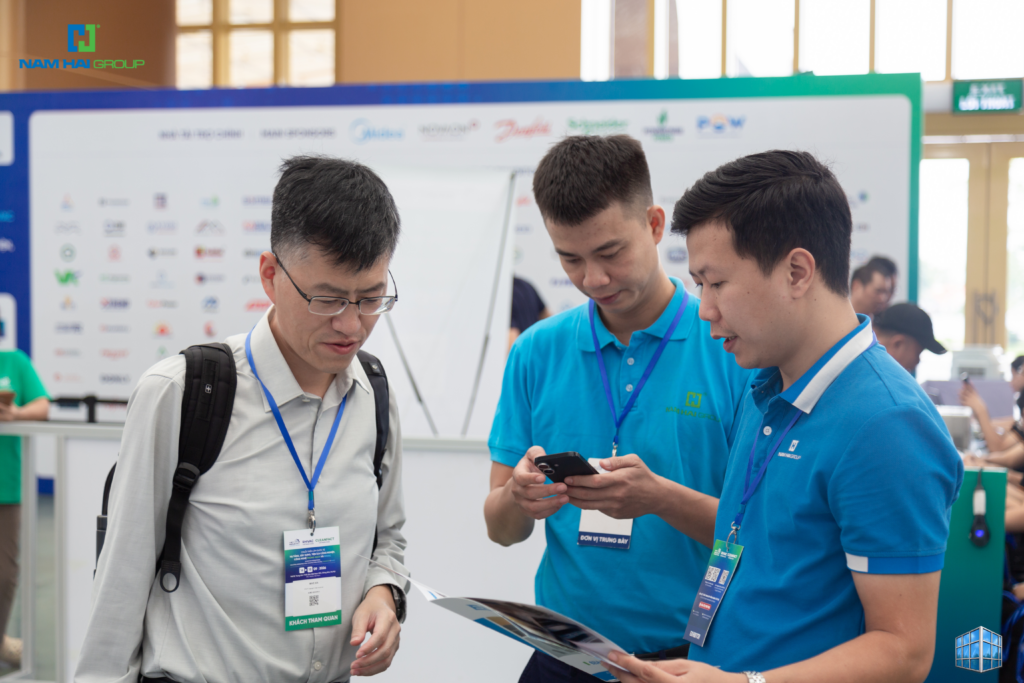 Khách hàng Euroha tại triển lãm quốc tế Viet Industry