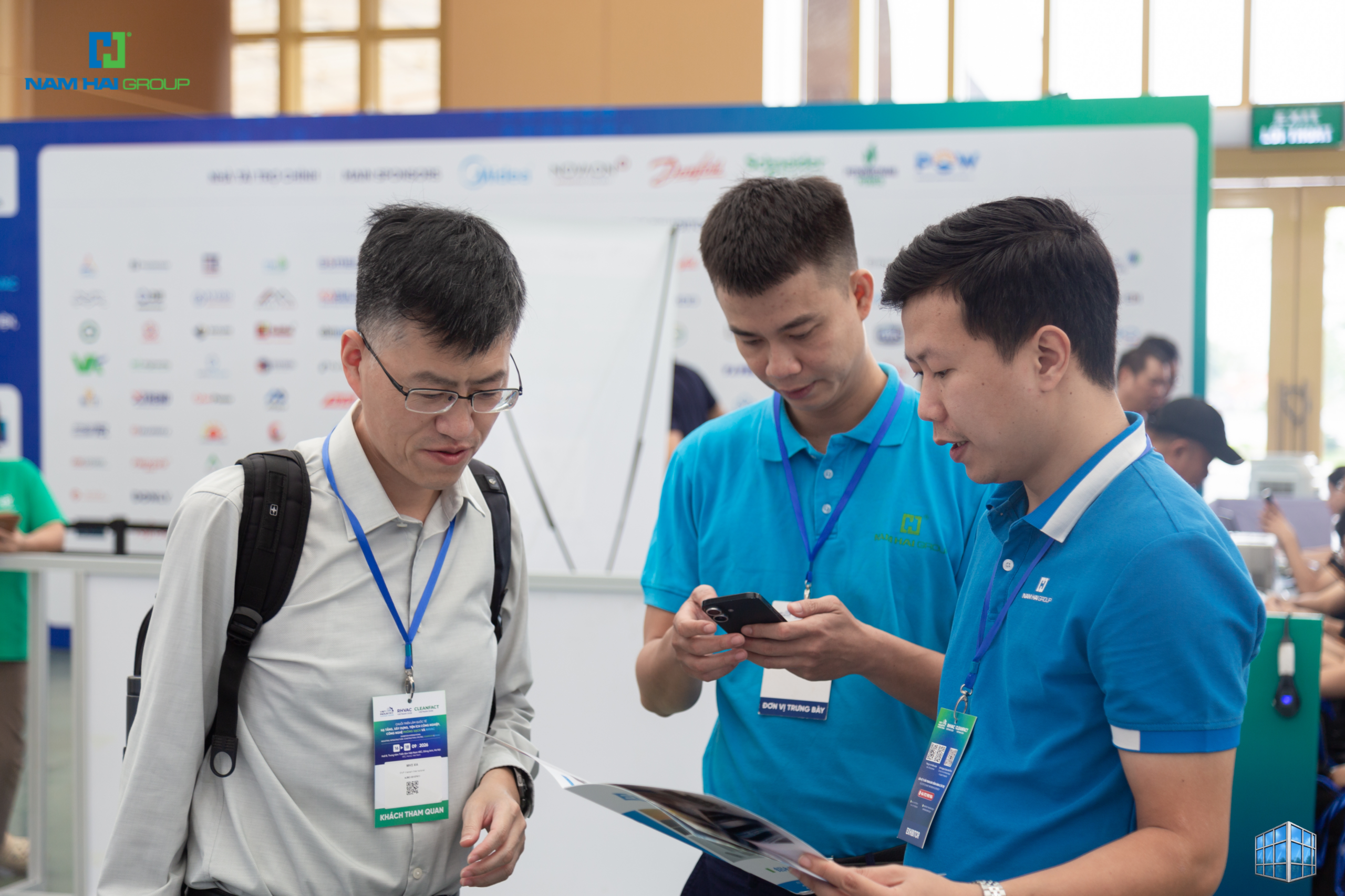 Khách hàng Euroha tại triển lãm quốc tế Viet Industry